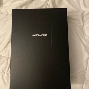 Saint Laurent Black Home Accent